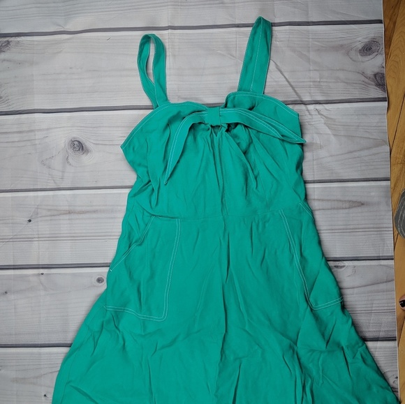 a new day Dresses & Skirts - 🌿4/$15 A new day | Turquoise Pin-Up Dress